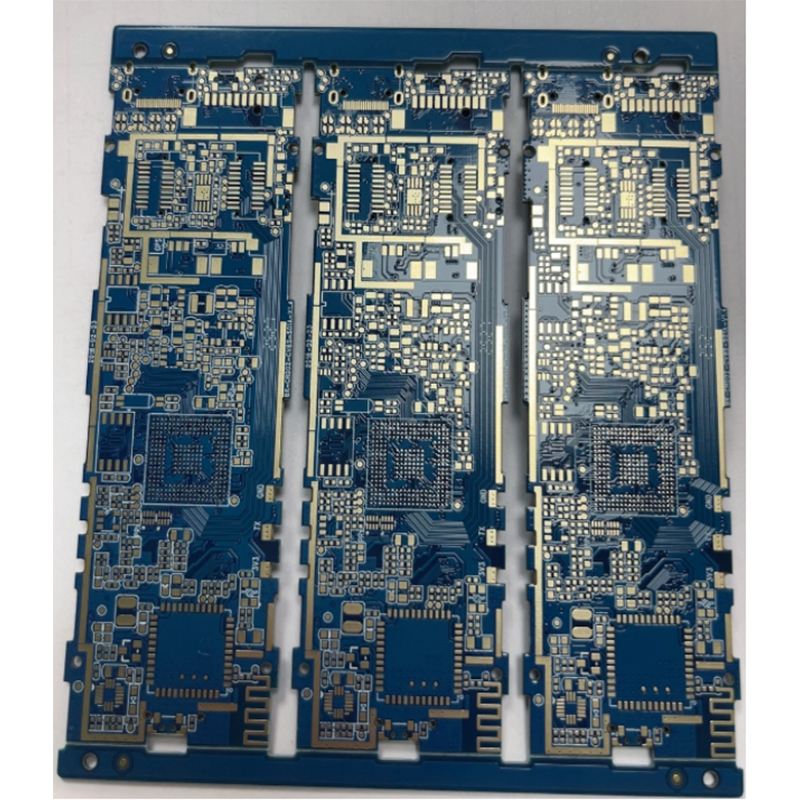 Six layers/gold-plated board